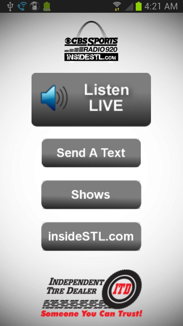 CBS Sports Radio 920 insideSTL