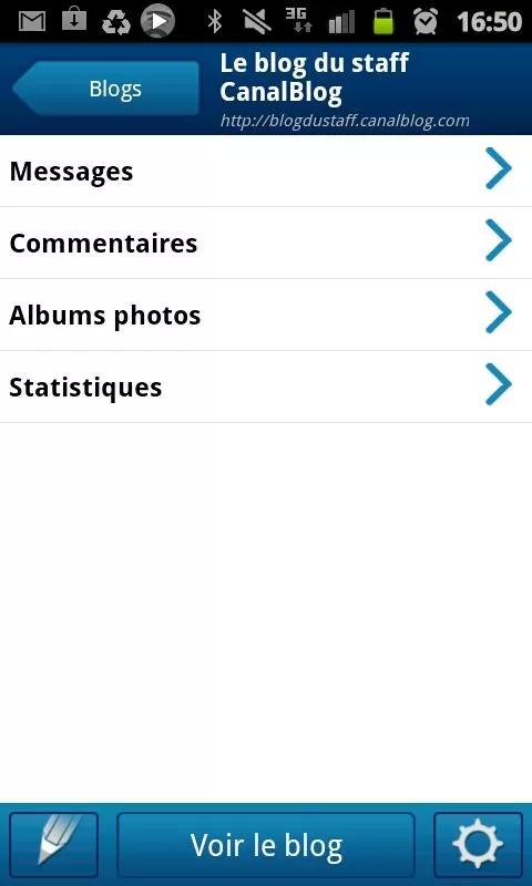 CanalBlog  Mobile
