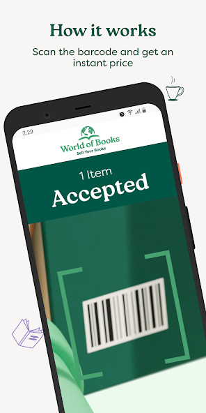 Sell books with World of Books
