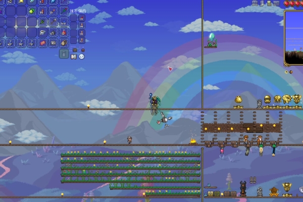 Wie man vier Beiträge nach Terraria streift