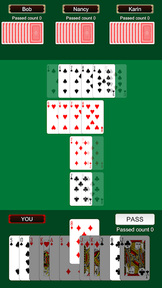 Fan Tan(Cards Game)