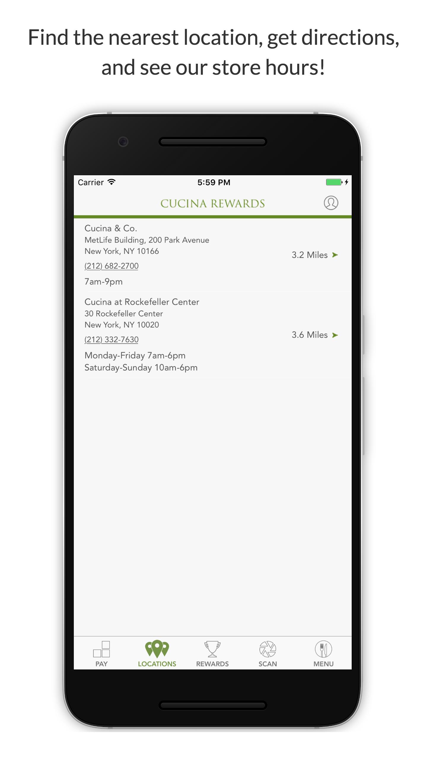 Cucina Rewards