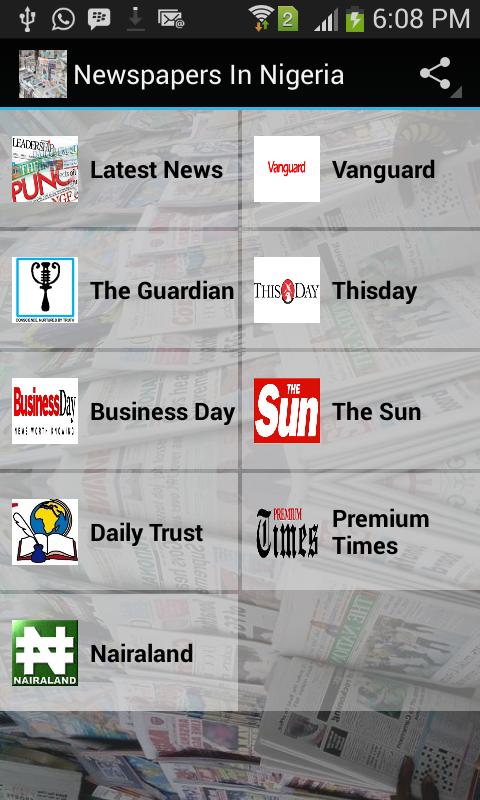 Newspapers In Nigeria
