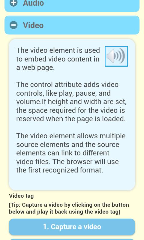 HTML5 Tutorial Guide