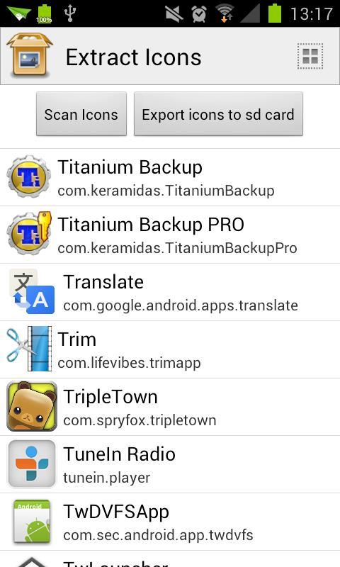Extract Icons