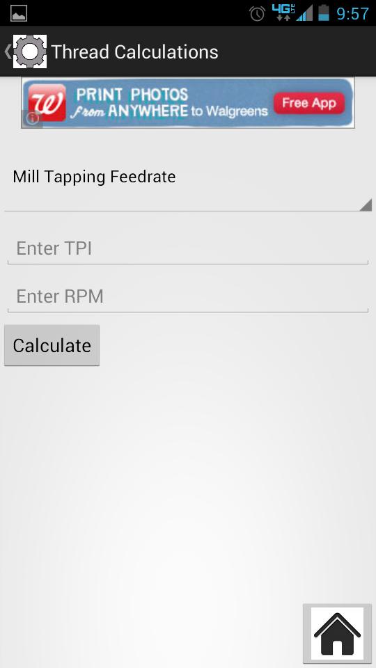Machinist Thread Calculator