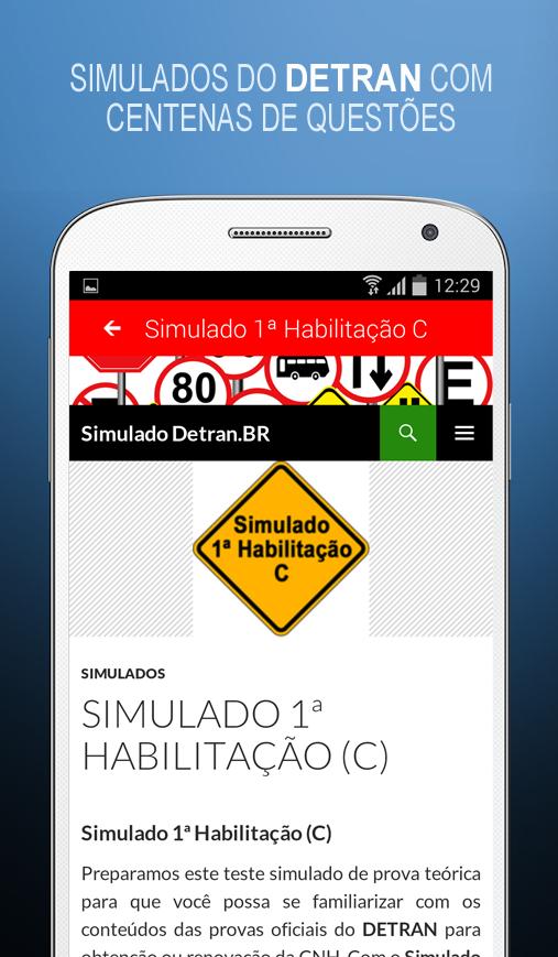 Simulado DETRAN 2020