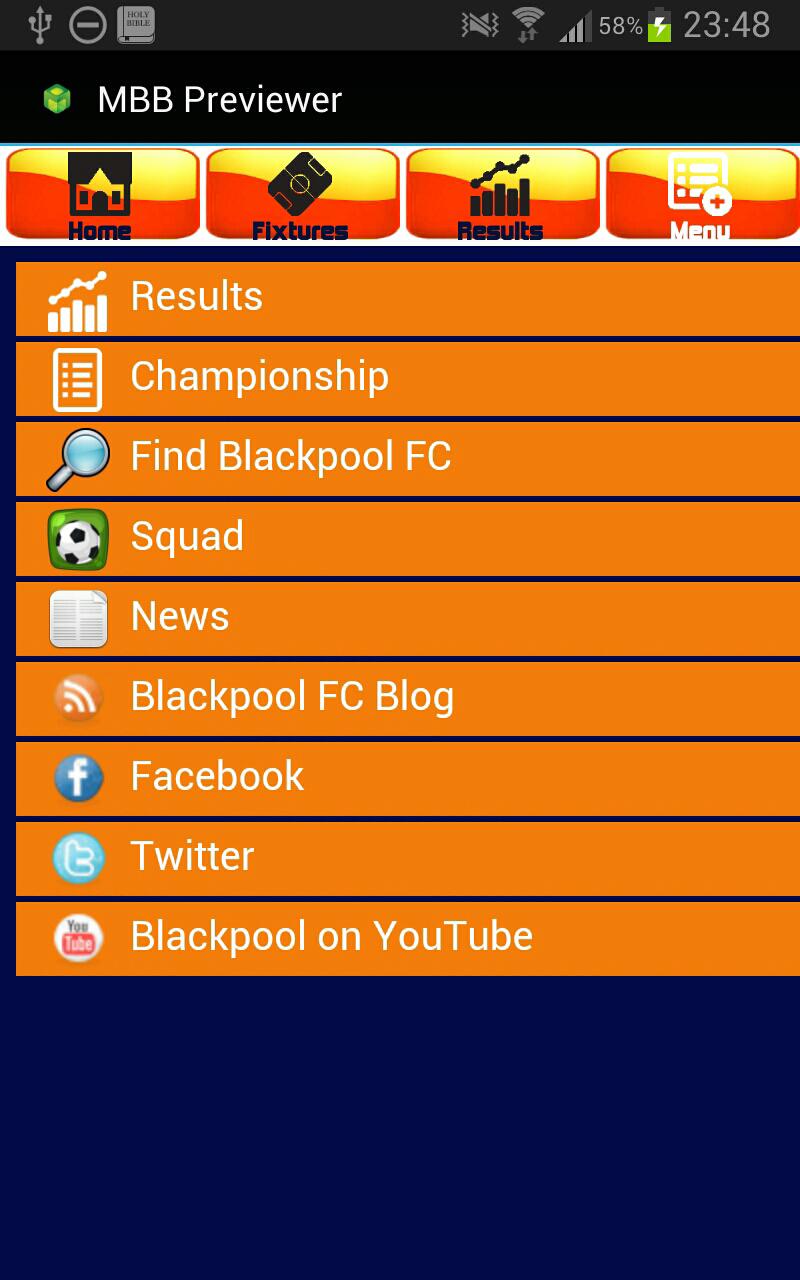 Blackpool FC Mobi