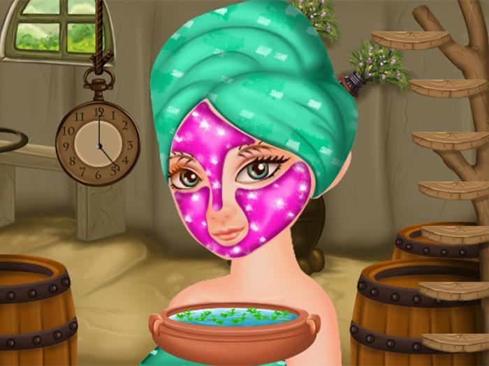 Fairy tale Thumbelina Makeup