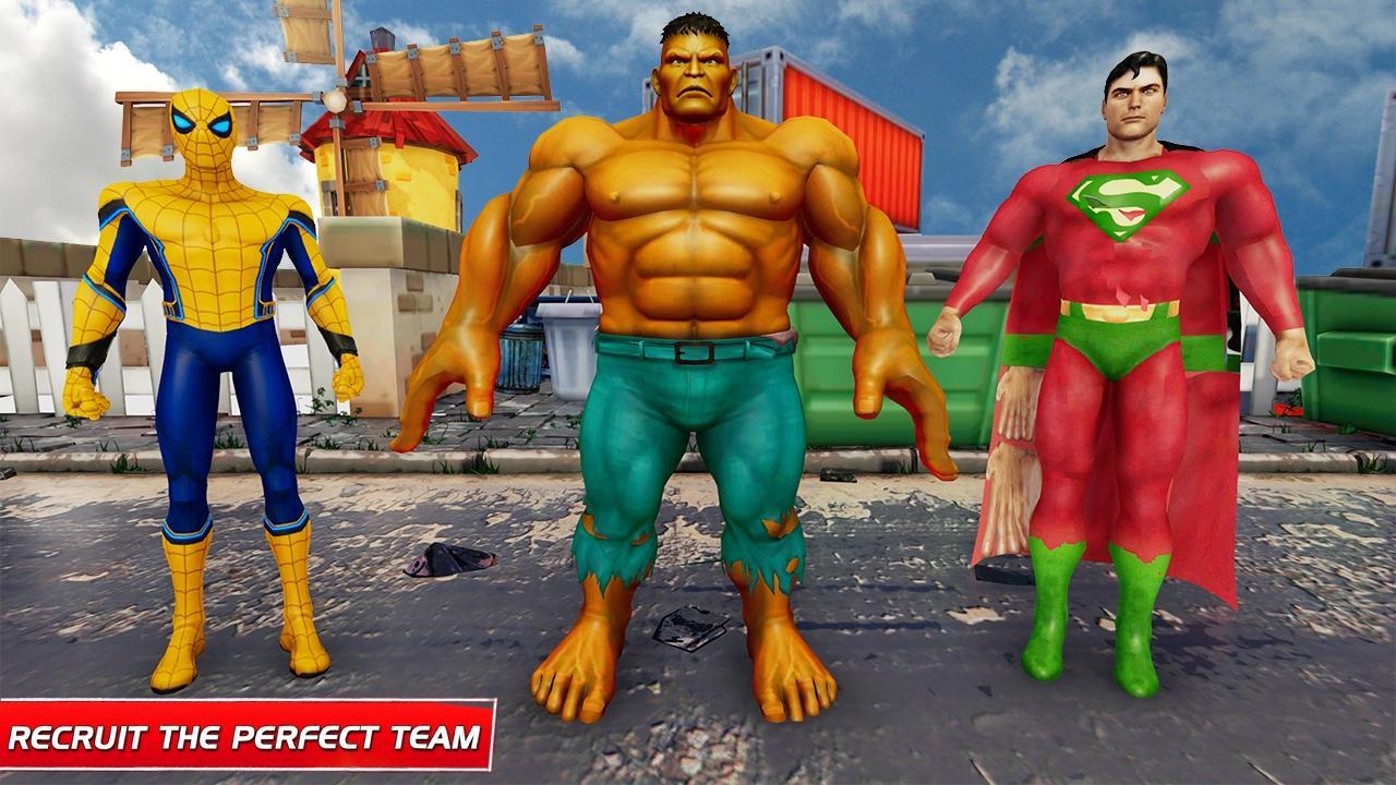 Superheroes Street Fighting Infinity War EndGame