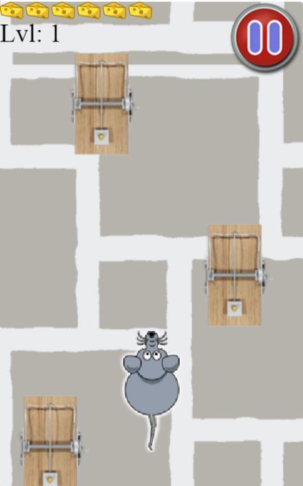 Rat run - help rat with trap