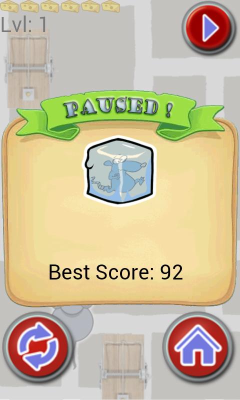 Rat run - help rat with trap