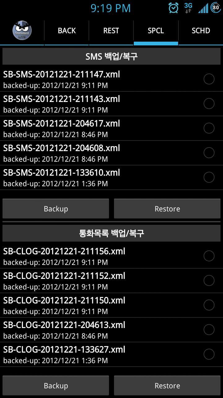 Stormbird Backup Lite