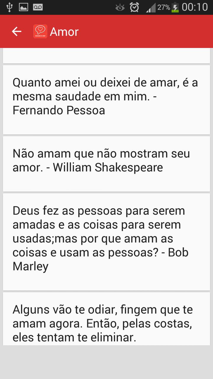 Frases de Amor para o WhatsApp