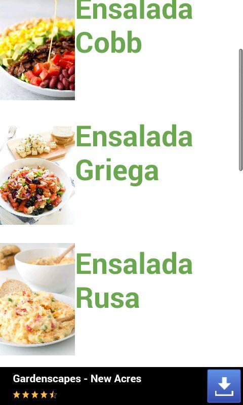 Recipes for vegetarians