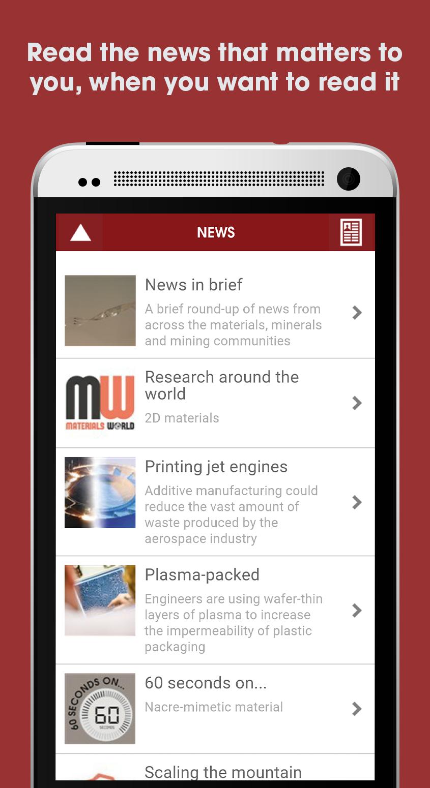 Materials World Magazine