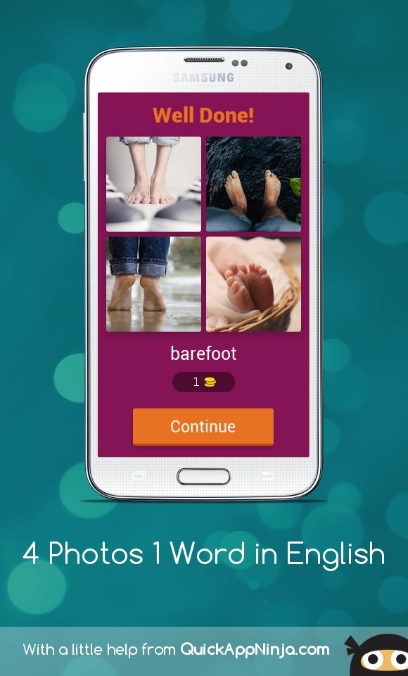 4 Photos 1 Word in English