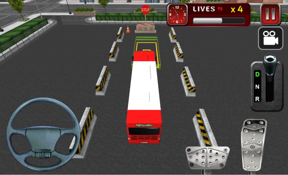 3D Bus Parking Simulator