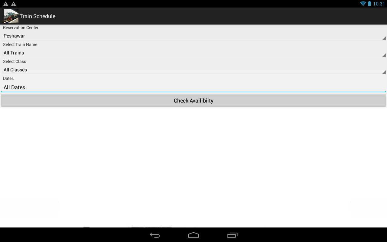 Pakistan Railway Timings