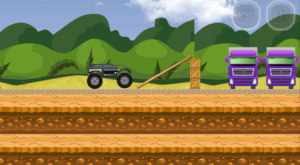Monster Truck Hero Game