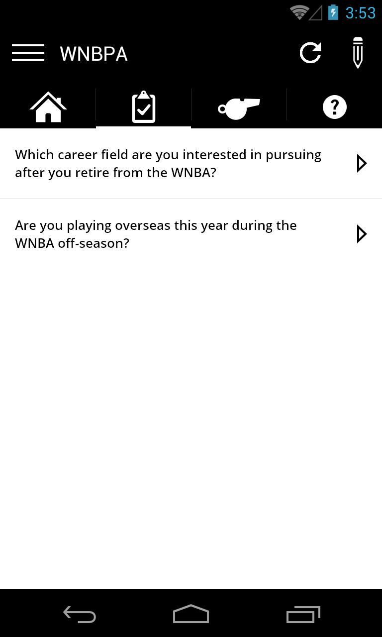 WNBPA: Official Players App