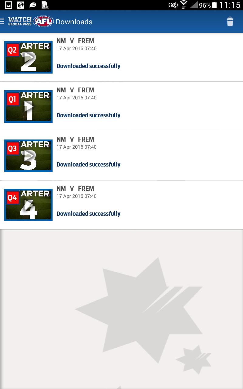 Watch AFL Global Pass