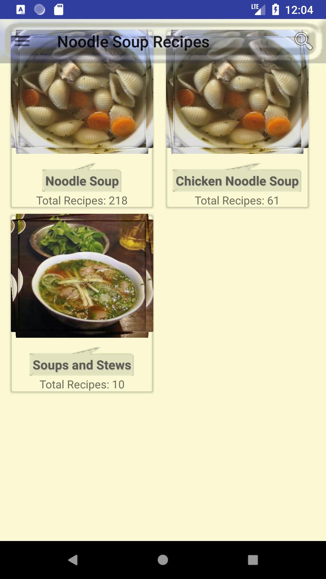 Noodle Soup Recipes