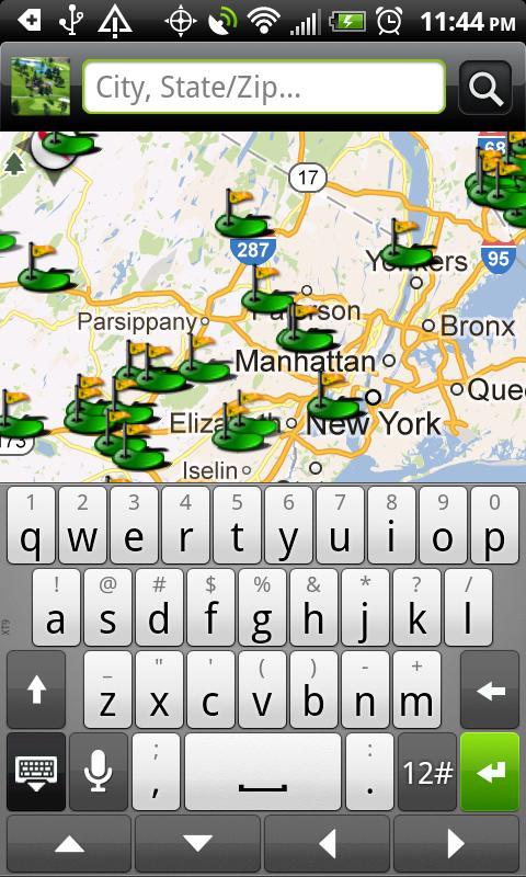 Golf Course Locator - US