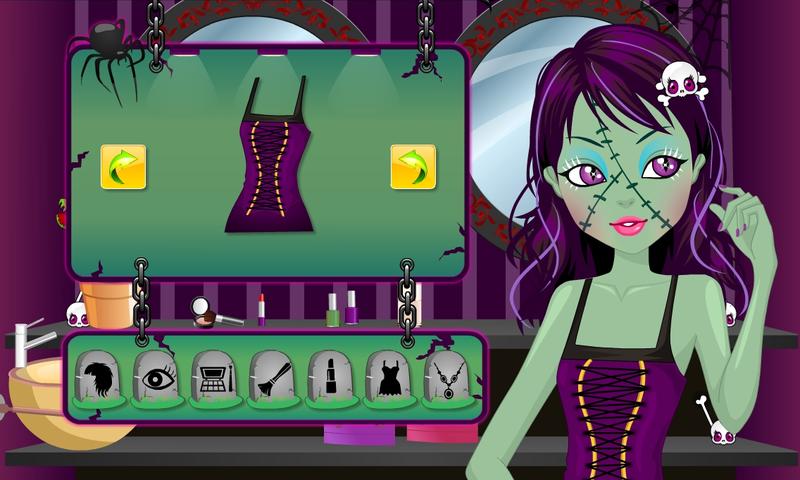 Monster Zombie Girl Dressup