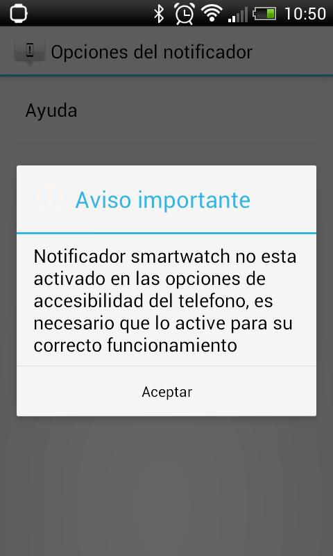 Notificador SmartWatch
