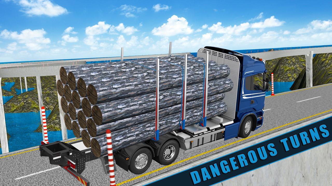 Cargo Truck Transport Drive 3D Simulation