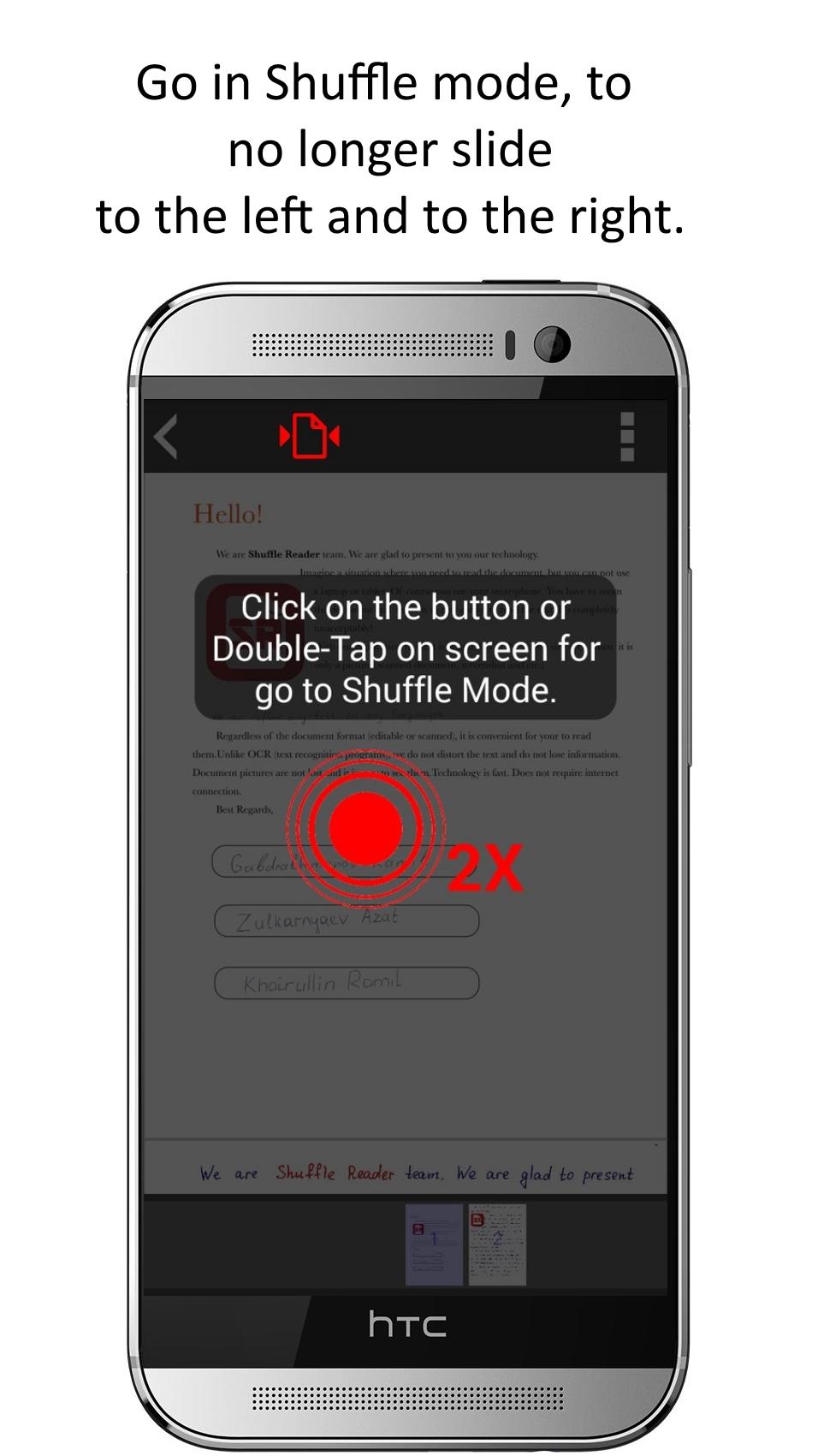 Shuffle Scan PDF Reader