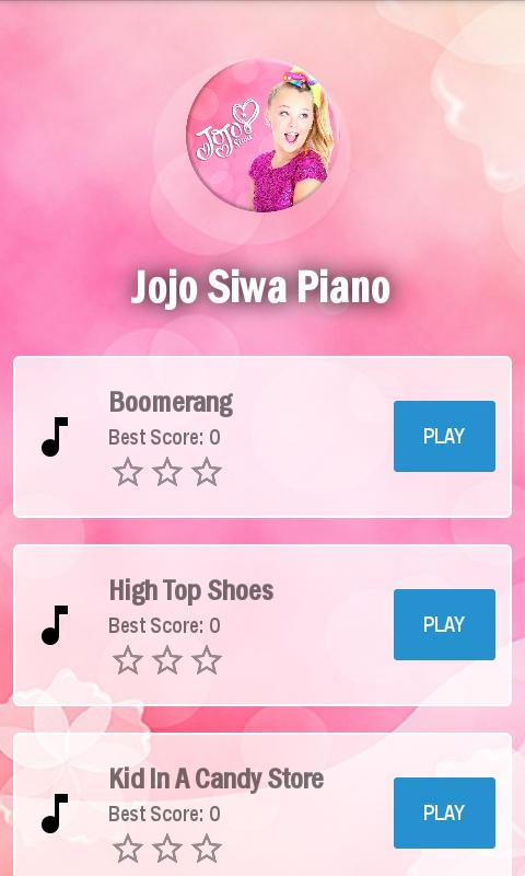 Jojo siwa Piano