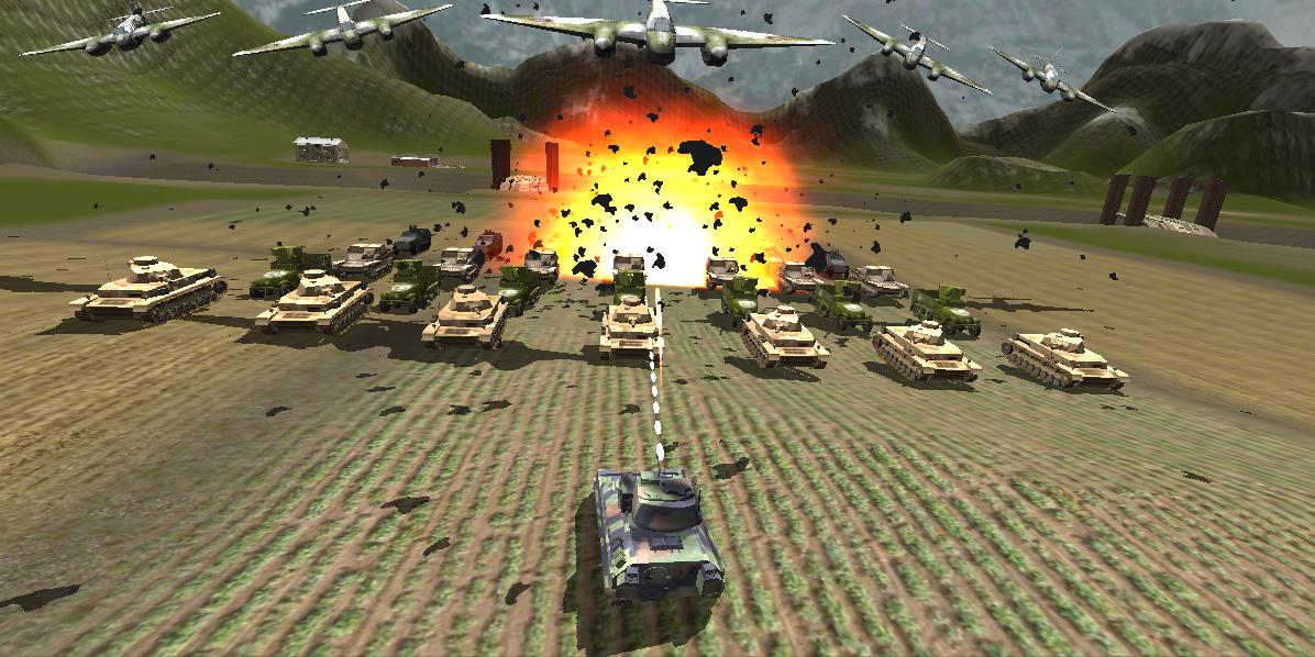 Battlefield of Tank Army 3D