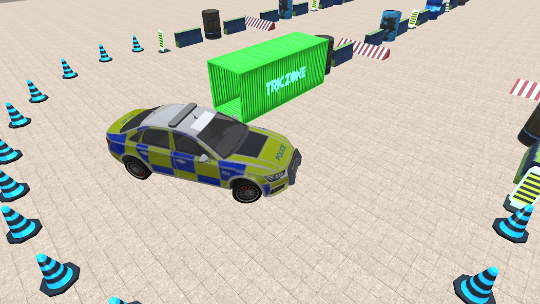 Police Car Parking Game 2024