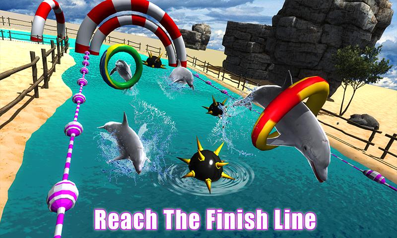 Dolphin Racing Simulator 3D