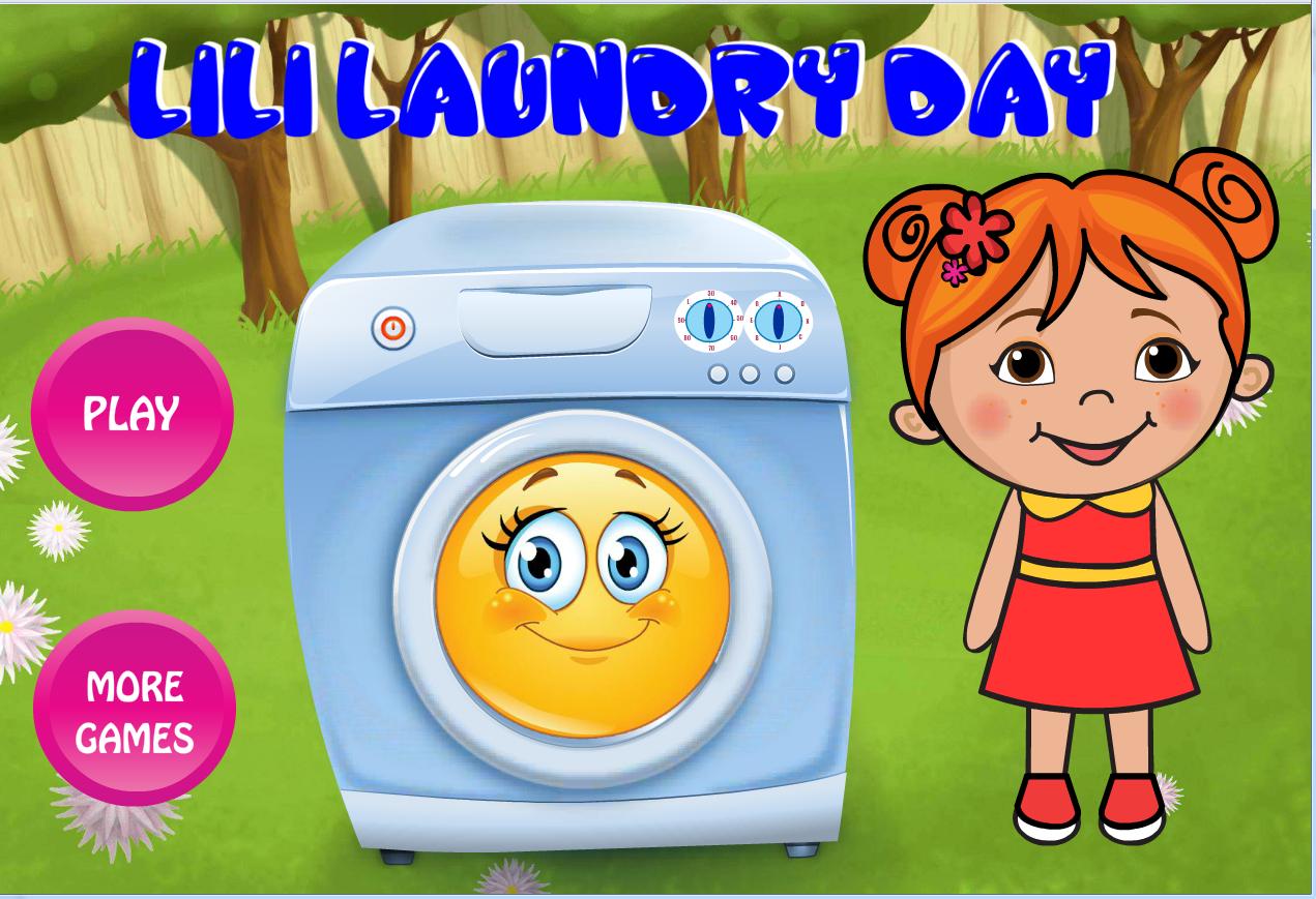 Lili Ironing Washing Dresses