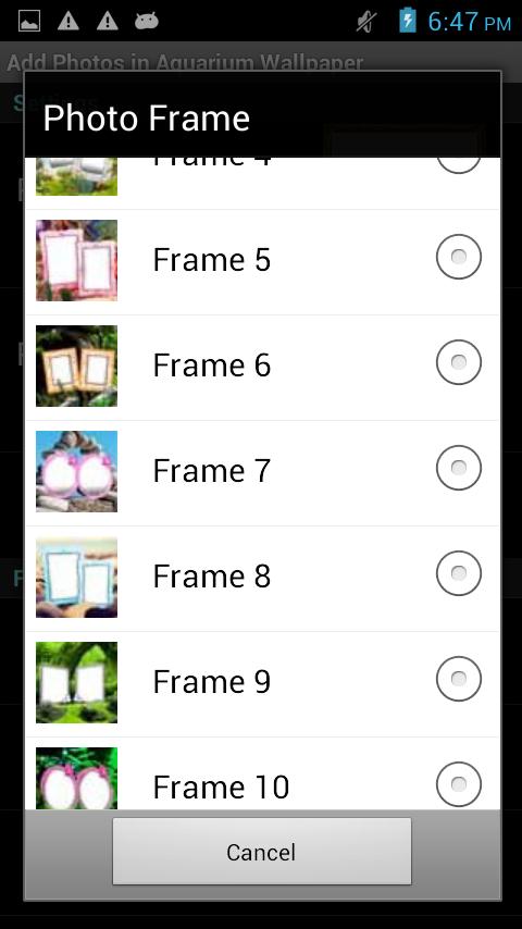 Photos Aquarium Live Wallpaper