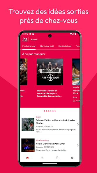 JDS - Idées sorties en France