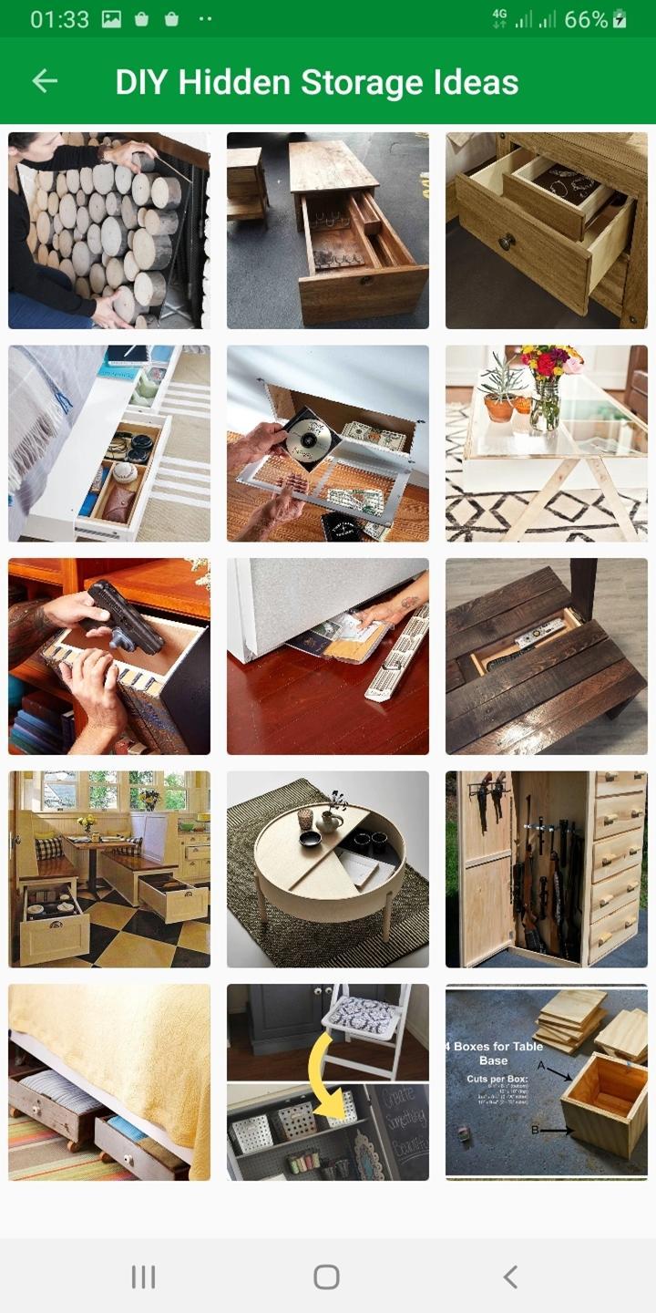 DIY Hidden Storage Ideas