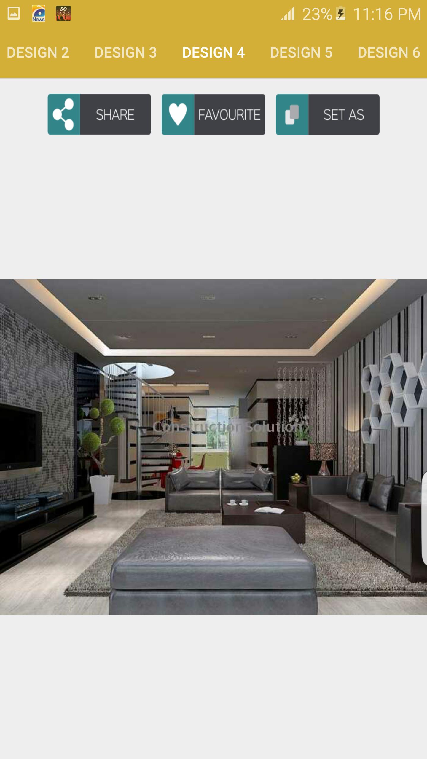 Modern Living Room Design
