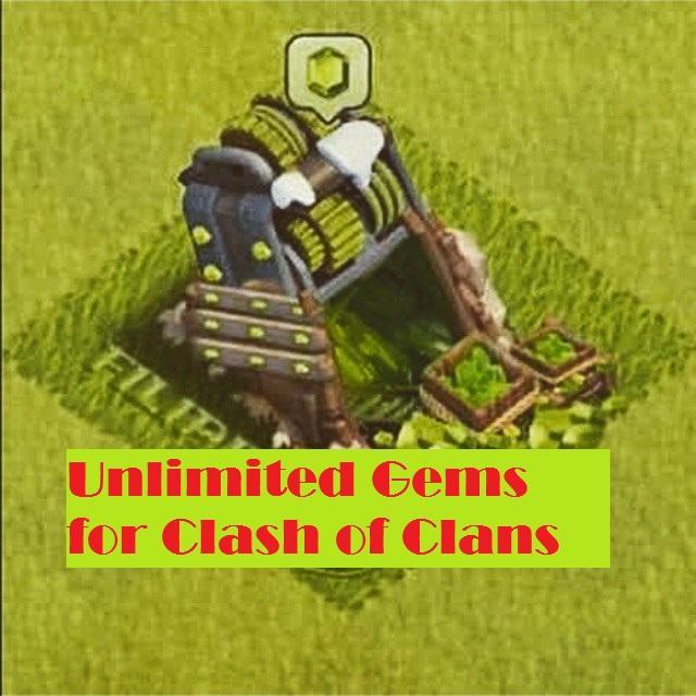 Unlimited Gems for Clash of Clans