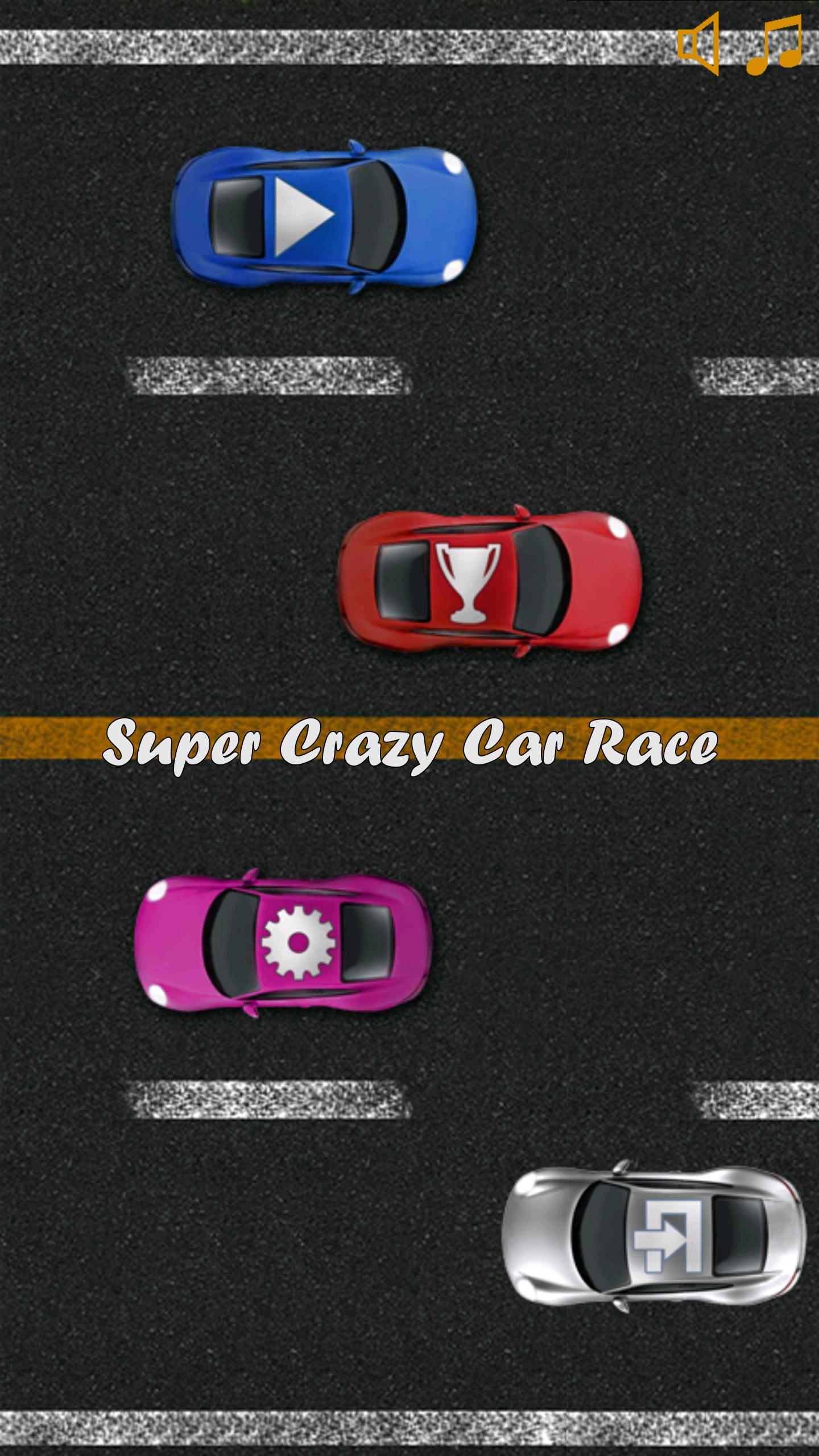 Super Crazy Car Racing