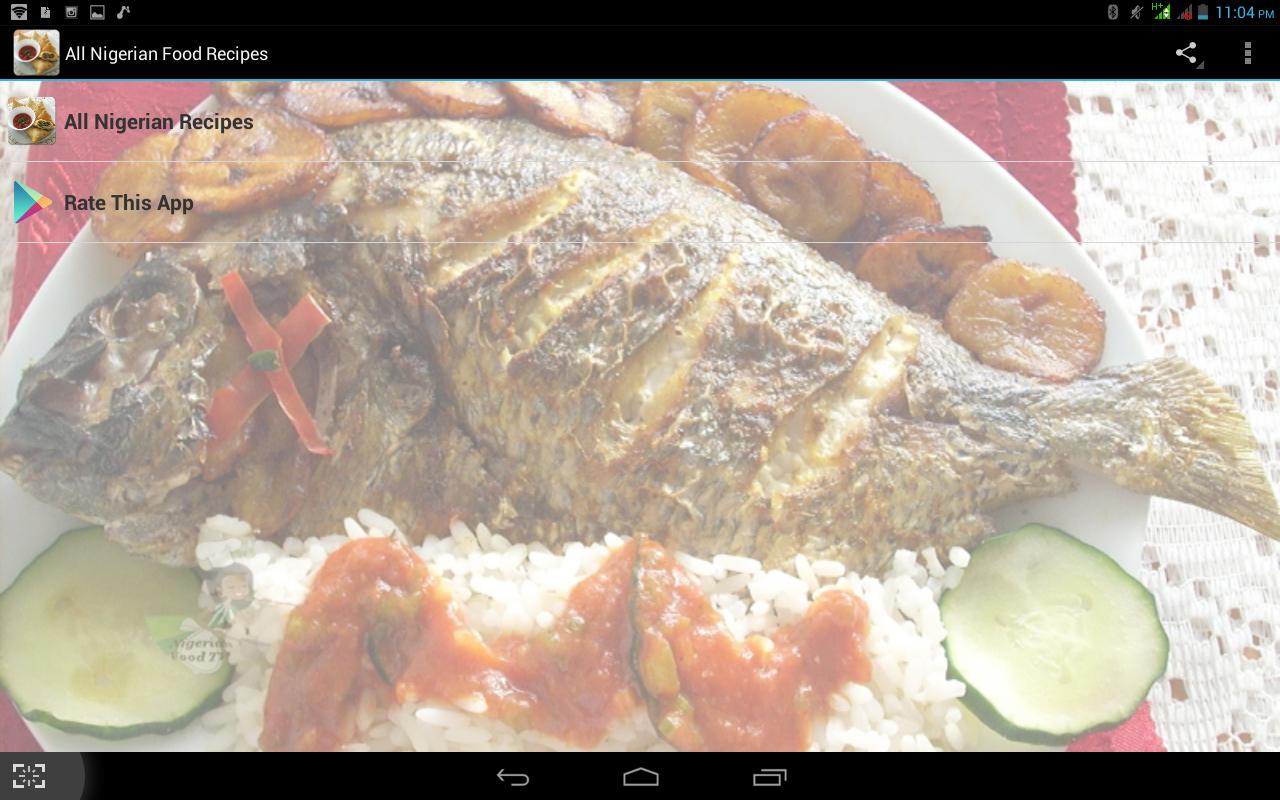 All Nigerian Food Recipes