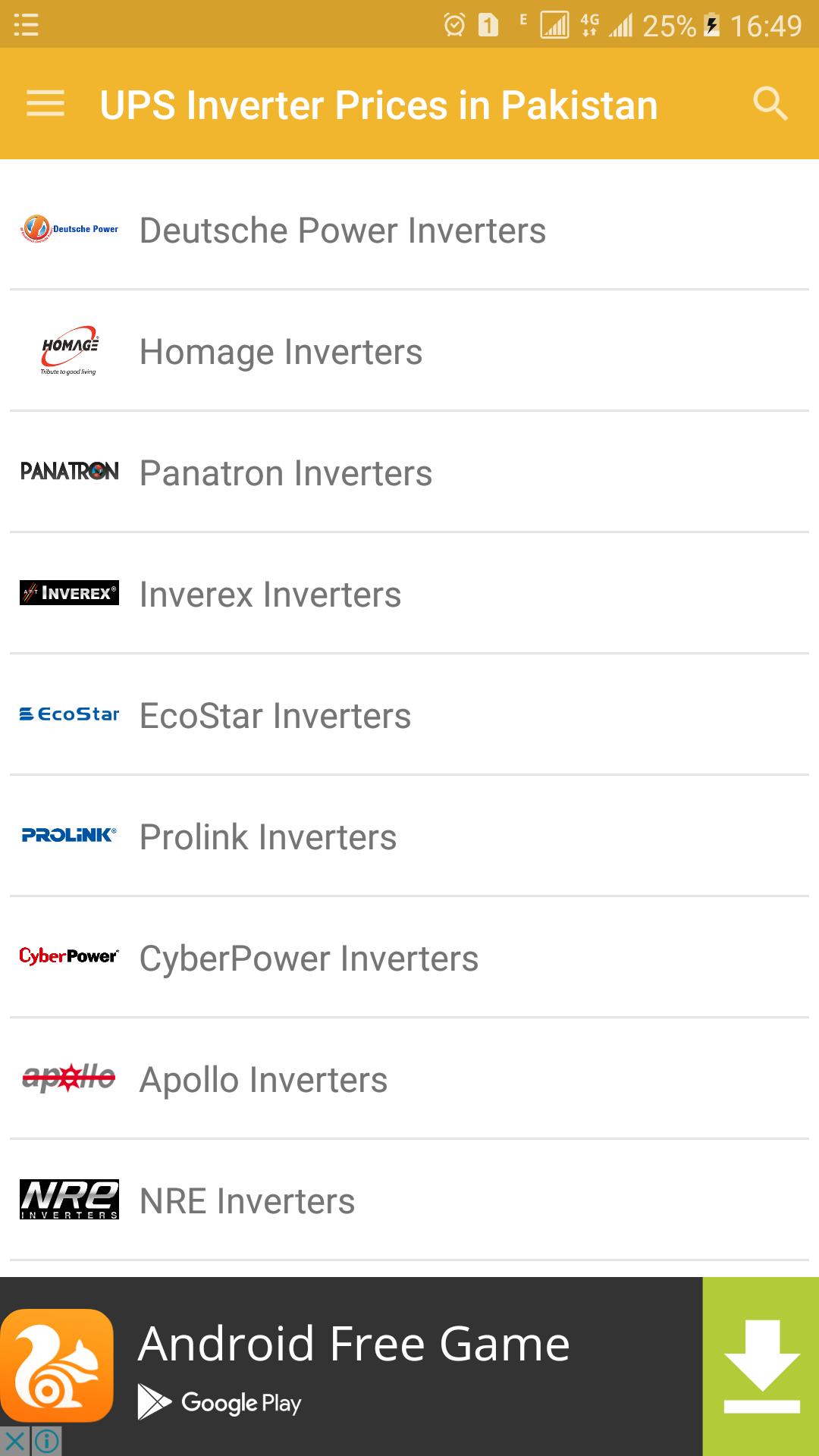 UPS Inverter Prices Pakistan