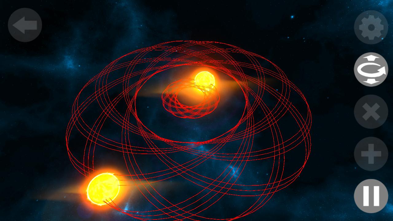 Space & Gravity Simulator Pro: 3D Galaxy Orbit