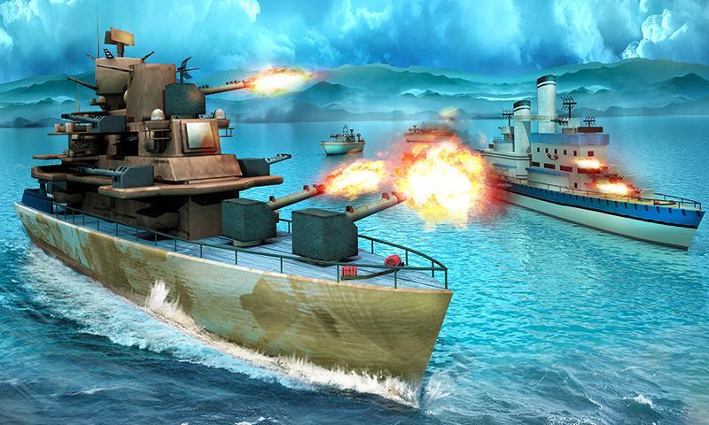 WWII Warship Battle 3D