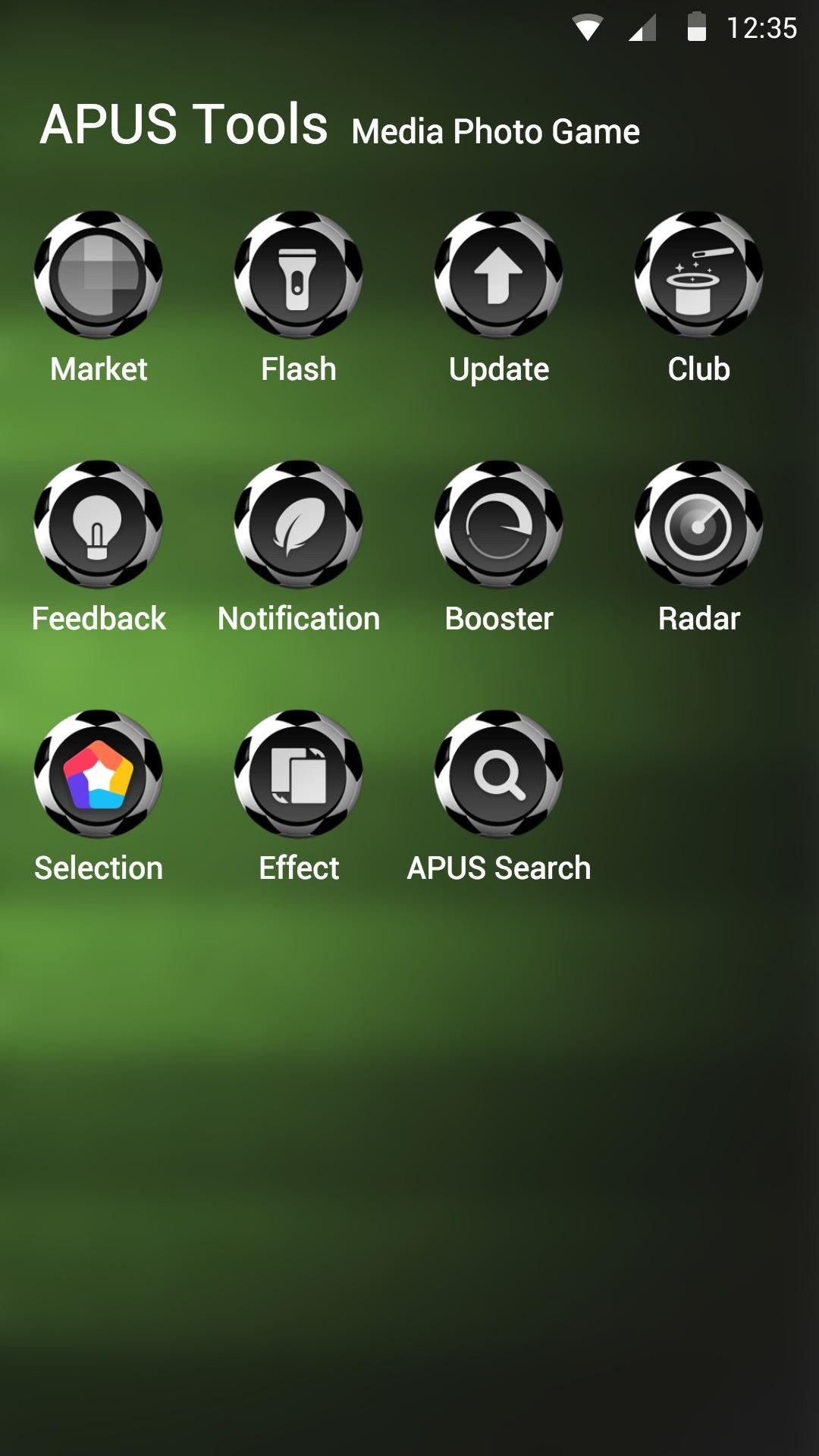 Football Tornado APUS theme