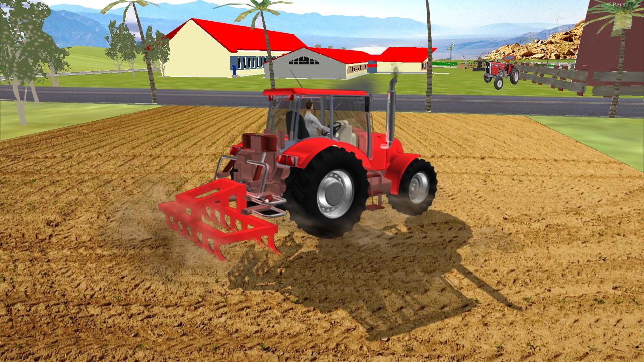 Simulate Modern Farm Tractor