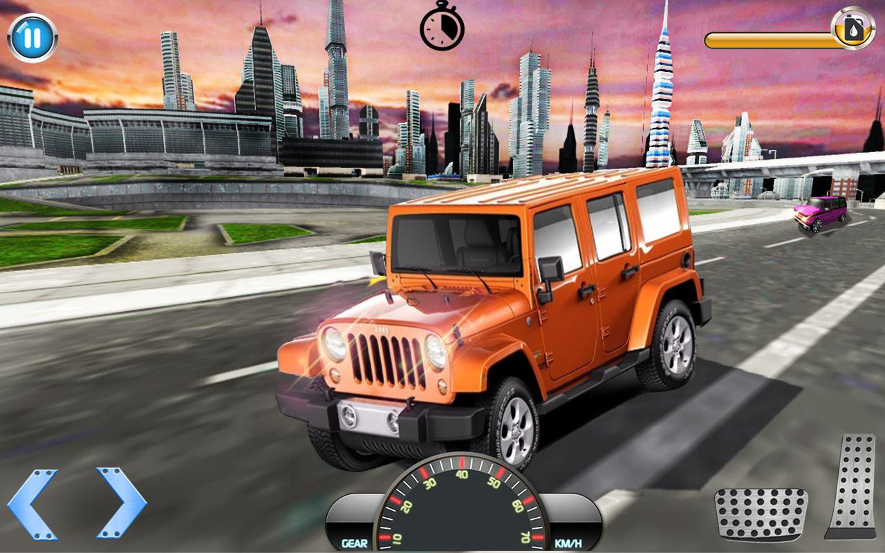 City Jeep Drive 3D